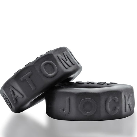 Sprocket Comfort No Roll Cock Ring Night for Enhanced Pleasure and Comfort Black Cockrings