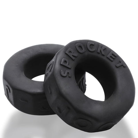 Sprocket Comfort No Roll Cock Ring Night for Enhanced Pleasure and Comfort Cockrings