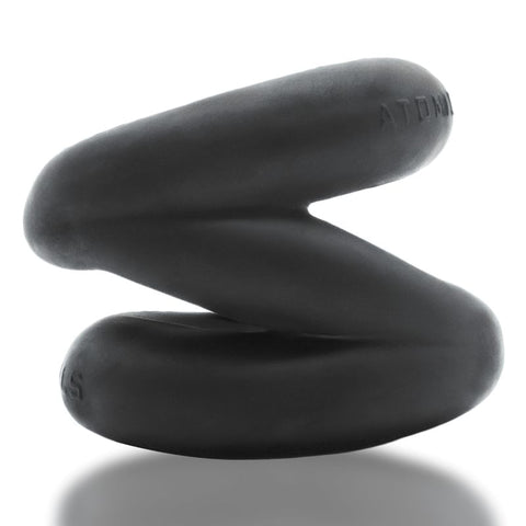 Z Balls Zig Zag Cock Ring and Ball Stretcher Night Edition Black > Sex Toys For Men > Ball Stretchers