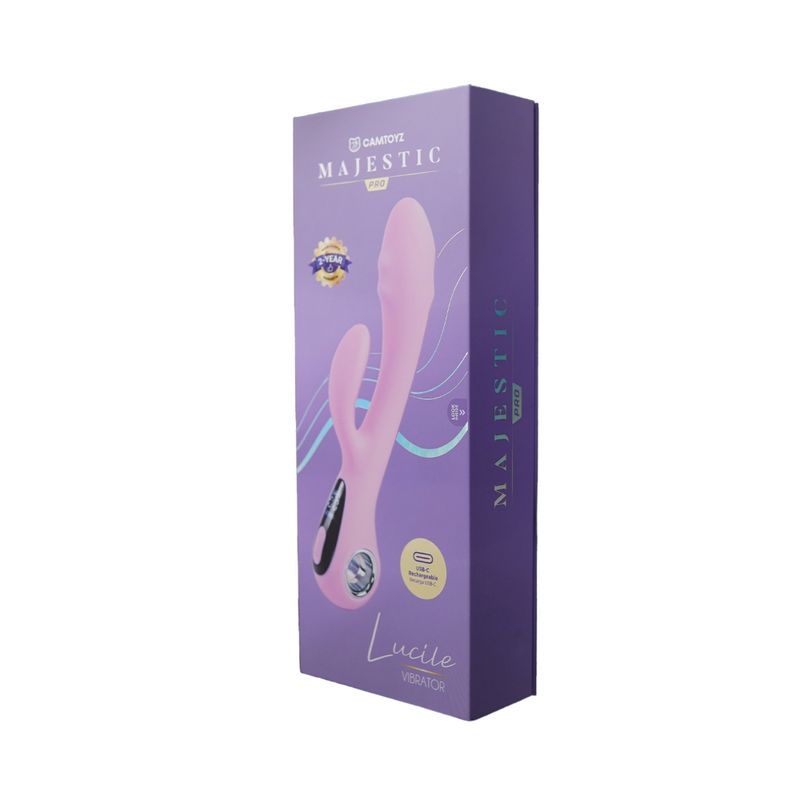 Lucile Majestic Pro USB 10 Mode G Spot Vibrator VIBRATORS-RABBIT