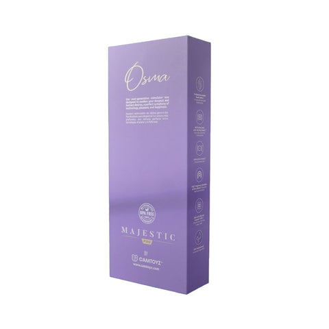 Osma Majestic Pro USB 10 Mode Pearl Rabbit Vibrator VIBRATORS-RABBIT