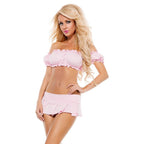 Starline Pleated Mini Skirt (Black) – Sexy Skirt Pink Medium Large > Clothes > Dresses and Chemises