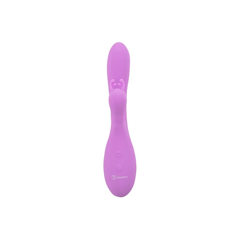 Nelea Pro USB Rabbit Vibrator 8 Inch Double-Ended Design Purple Vibrators