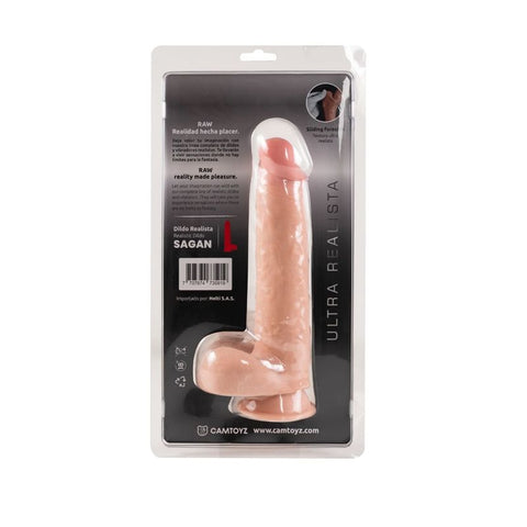 Raw Ultra Realistic Double Layered Dildo Sagan Large 24cm Dildos & Dongs