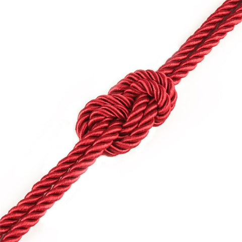 Rebellion Reign Red Silky Bondage Rope 10 Metre Length > Bondage Gear > Rope