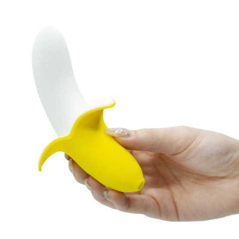 Banana Bliss 13cm Silicone Slimline Vibrator Massager Vibrators