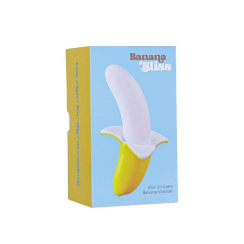 Banana Bliss 13cm Silicone Slimline Vibrator Massager Vibrators