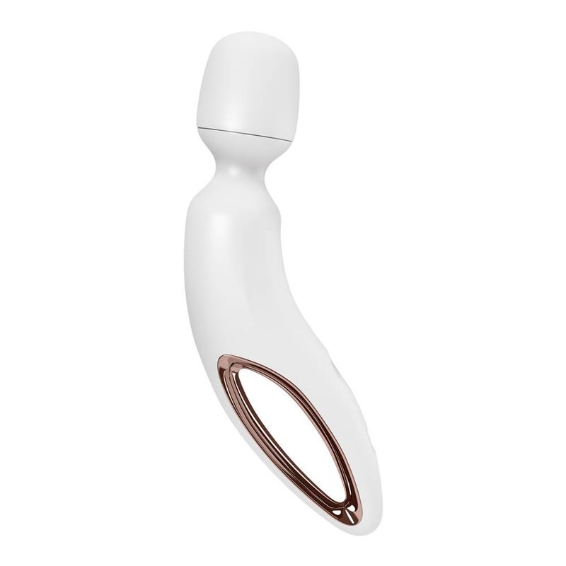Satisfyer Wand-erland Rose Gold – USB Rechargeable Massage Wand White > Sex Toys > Massage Wands