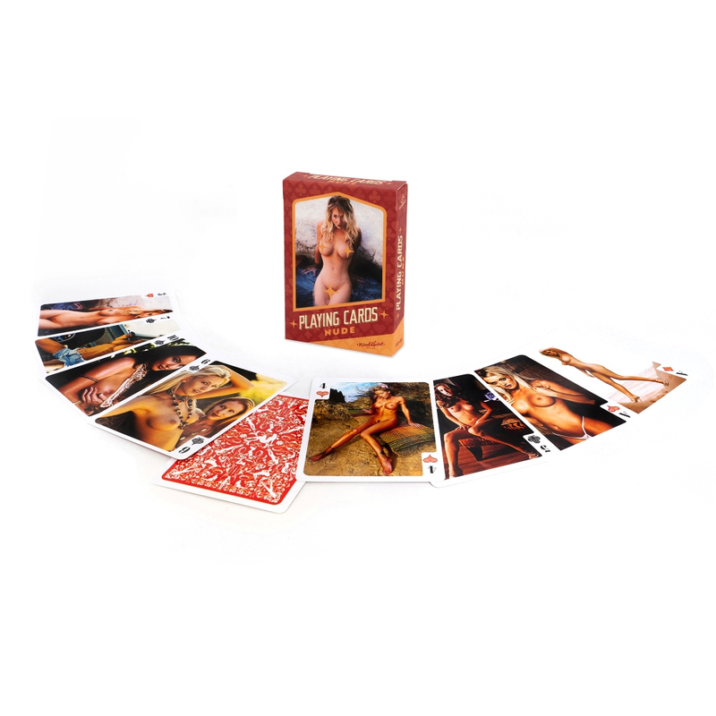 Nude Adult Playing Cards Featuring Glamorous Nude Models Set Playing Cards