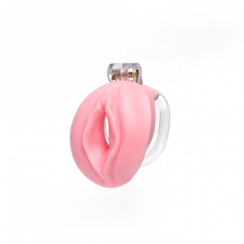 Pussyfyer Pink Chastity Cage for Men Size Small Pink Cages