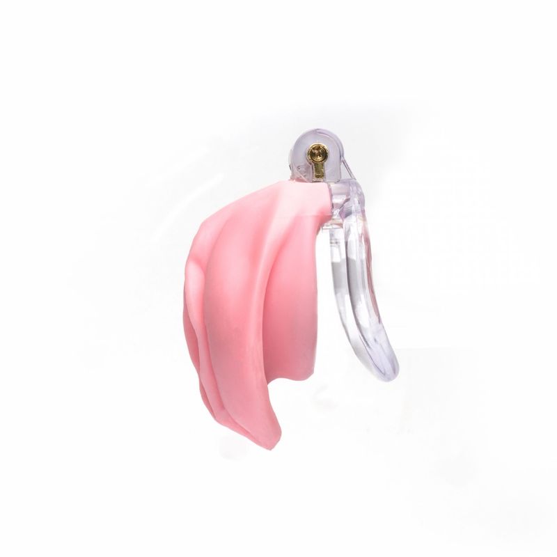 Pussyfyer Pink Chastity Cage for Men Size Small Cages