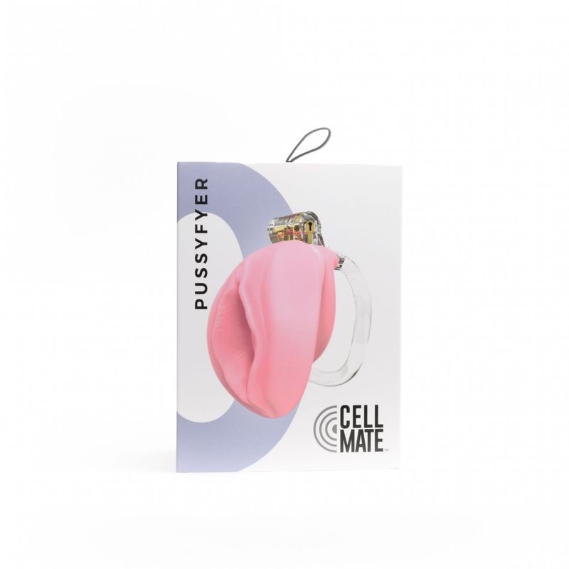 Pussyfyer Pink Chastity Cage for Men Size Small Cages