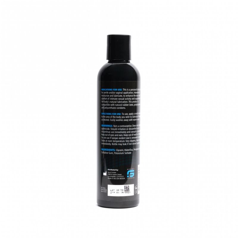 Sport Fucker Water Based Lubricant 8oz 236ml – Premium Water-Based Lubricant Secondary image