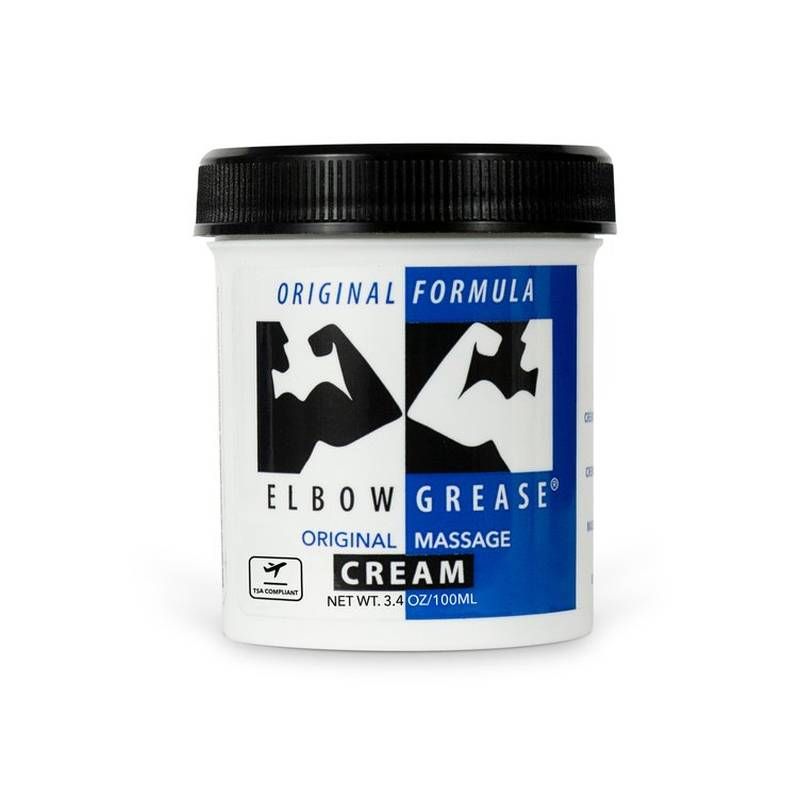 Elbow Grease Original Cream 3.4oz – Mineral Oil-Based Lubricant Cream > Lube > Speciality