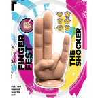 Finger Fest The Shocker 4.75 Inch (Flesh) – Silicone Finger Dildo with Suction Cup > Dildos > Other Dildos