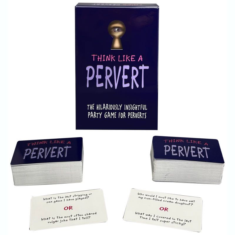 Think Like a Pervert – Party Card Game Secondary image