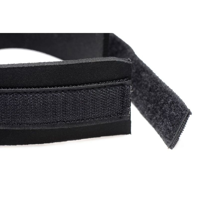Neoprene Black Collar and Leash Set for BDSM Play > Bondage Gear > Collars