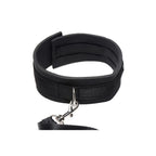 Frisky Collar and Leash Set (Black) – Neoprene BDSM Accessory Set > Bondage Gear > Collars & Leashes