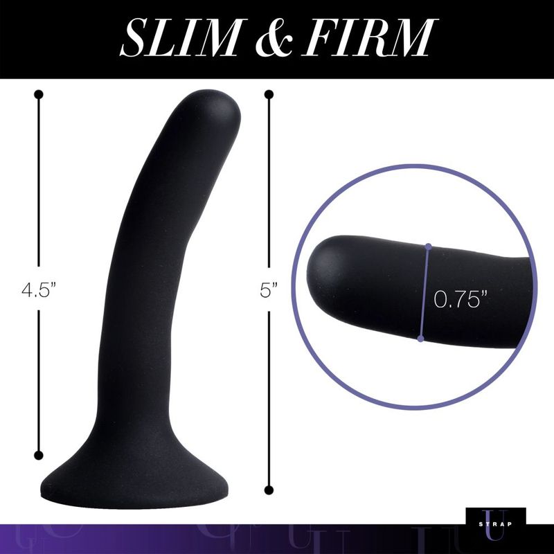 Silicone Strap-On Dildo Small – Comfortable Soft Shaft Dildo > Dildos > Neutral Dildos