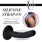 Silicone Strap-On Dildo Small – Comfortable Soft Shaft Dildo > Dildos > Neutral Dildos