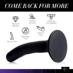 Silicone Strap-On Dildo Small – Comfortable Soft Shaft Dildo > Dildos > Neutral Dildos
