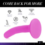 Silicone Strap-On Dildo Small – Velvet-Soft Shaft Dildo > Dildos > Neutral Dildos
