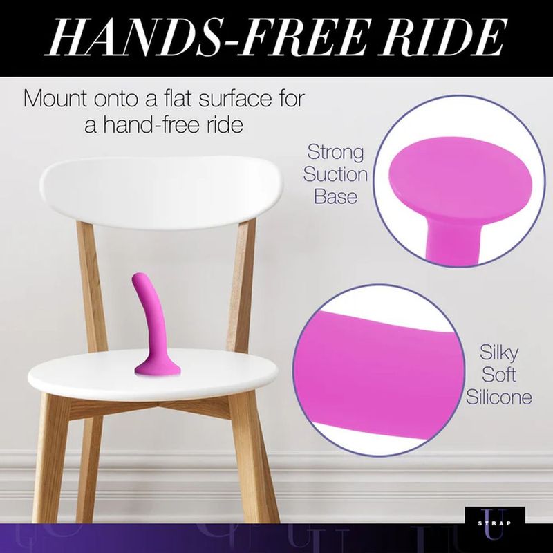 Silicone Strap-On Dildo Small – Velvet-Soft Shaft Dildo > Dildos > Neutral Dildos