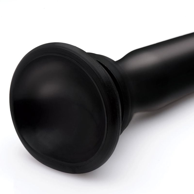 Hosed - Silicone Tapered Hose - 15 Inch Anal Dildo Black ANAL TOYS