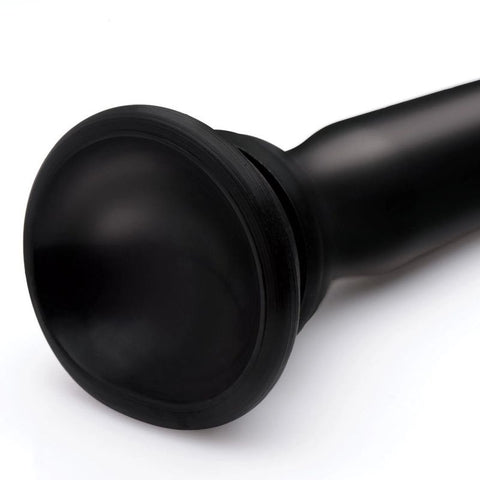 Hosed - Silicone Tapered Hose - 15 Inch Anal Dildo Black ANAL TOYS