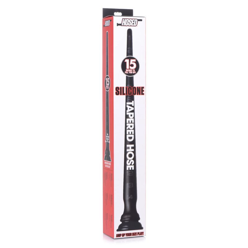 Silicone Tapered Hose 15 Inch – Flexible Small Tapered Silicone Hose > Dildos > Oversized Toys