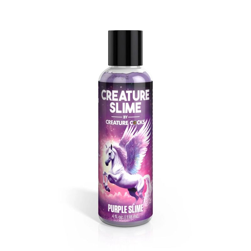 Creature Slime Purple Water Based Lubricant 4 Ounce Purple Speciality Lubricants
