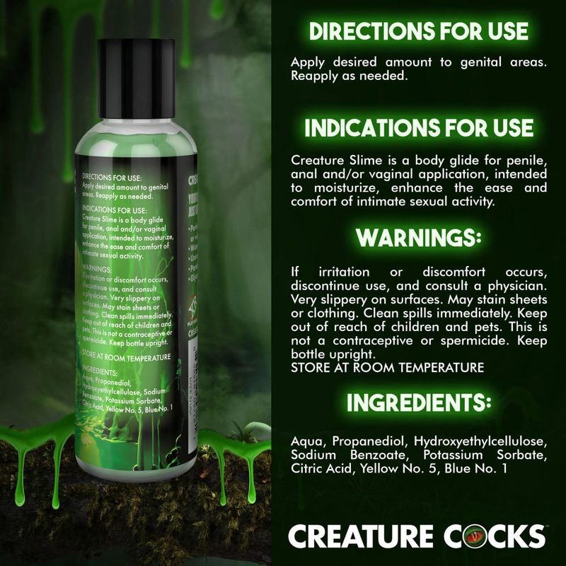 Creature Slime by Creature Cocks 118ml Water Based Lubricant > Lube > Speciality
