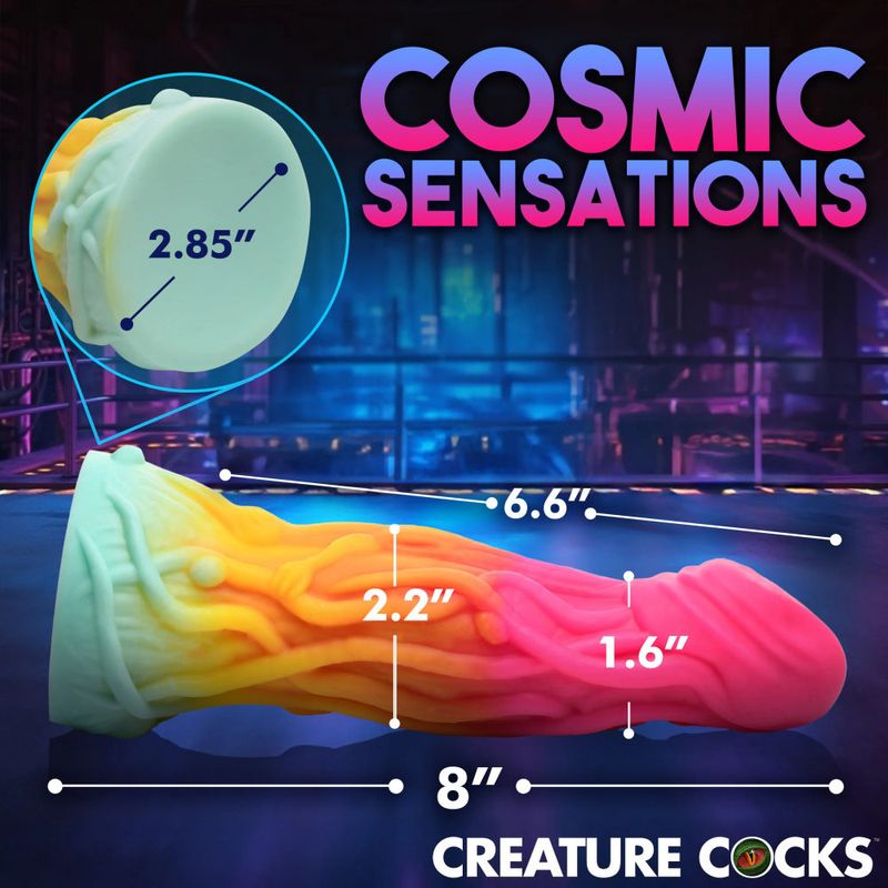 Shape Shifter Alien Silicone Dildo 7 Inch Green Adult Sex Toy Fantasy Dongs