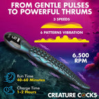 Creature Cocks Tentavibe – Silicone Textured Tentacle Vibrator > Dildos > Fantasy