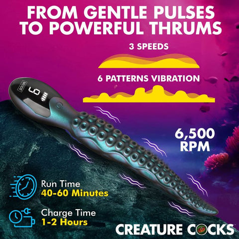 Tentavibe Silicone Vibrator Fantasy Dongs