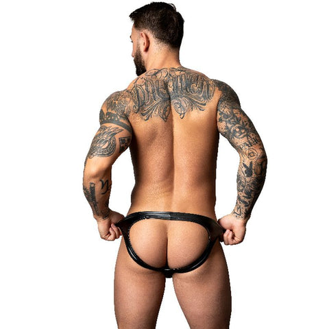 Male Power Moonshine Jock Strap Black Jockstraps