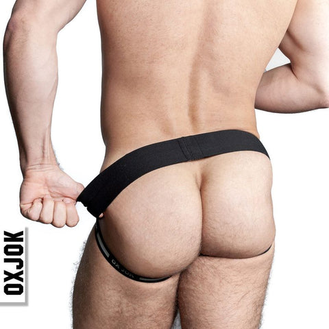 Oxballs Airmesh Swagger (Tar Black) – Comfortable Jockstrap > Clothes > Jockstraps