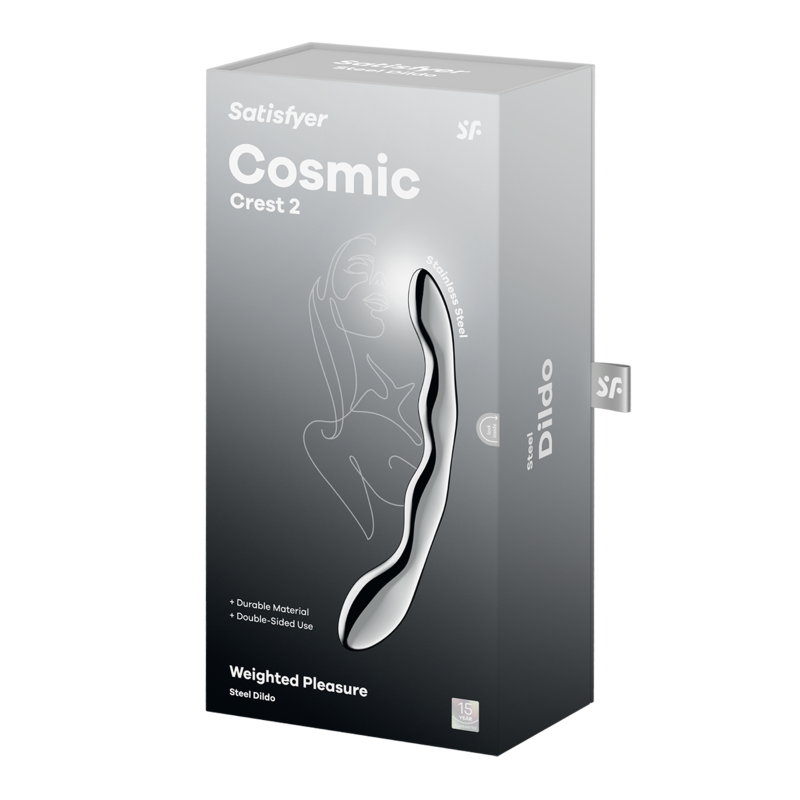 Satisfyer Cosmic Crest 2 Stainless Steel 20.5 Cm Dildo > Dildos > Neutral Dildos
