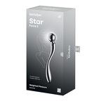 Satisfyer Star Force 2 Stainless Steel 22cm Ergonomic Dildo > Dildos > Neutral Dildos