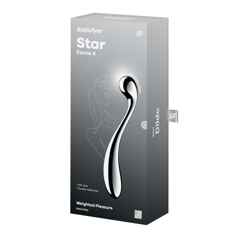 Satisfyer Star Force 4 Stainless Steel 26 cm Dildo > Dildos > Large Dildos