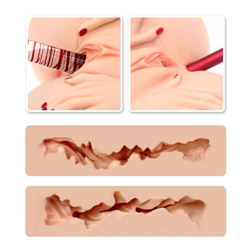 Spread Me Barbie Torso Masturbator – Realistic Pussy and Anal Masturbator > Sex Toys For Men > Assbators