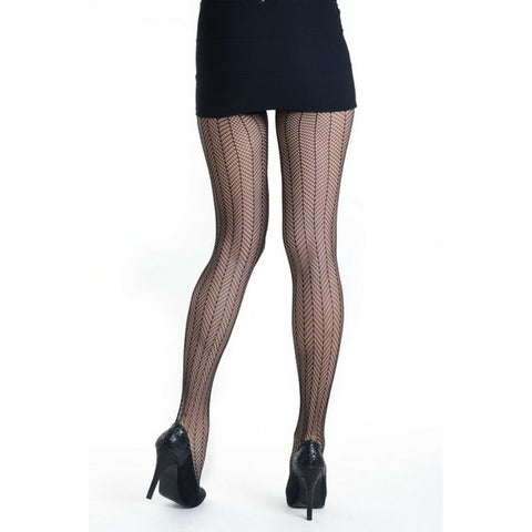 Sensual Arrow Mesh Tights (Black) – Luxury Sheer Lingerie Lingerie Sets