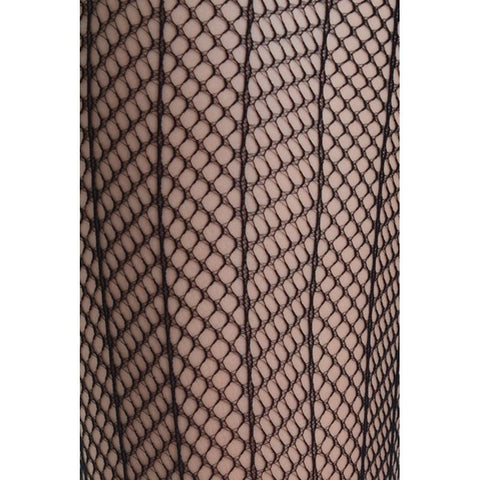 Sensual Arrow Mesh Tights (Black) – Luxury Sheer Lingerie Lingerie Sets