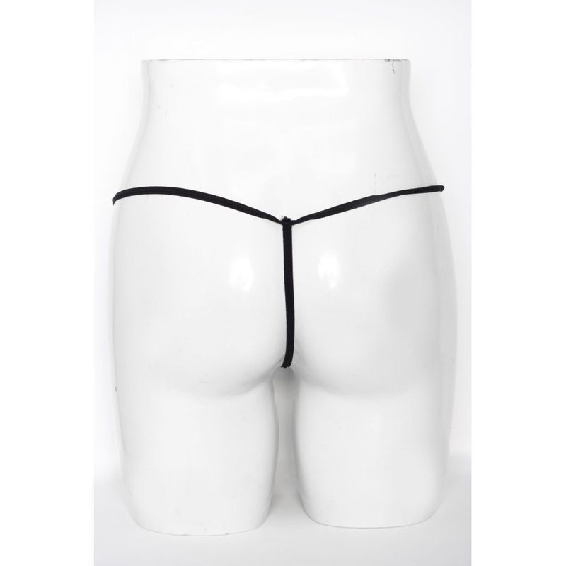 Mesh Net G-String (Black) – Lingerie Panties