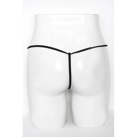 Mesh Net G-String in Black Size Small Panties