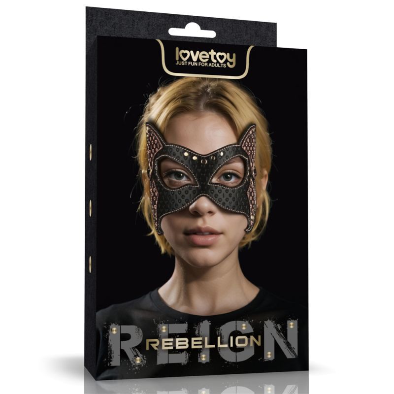 Rebellion Reign Cat Mask – Sensual Accessories Secondary image