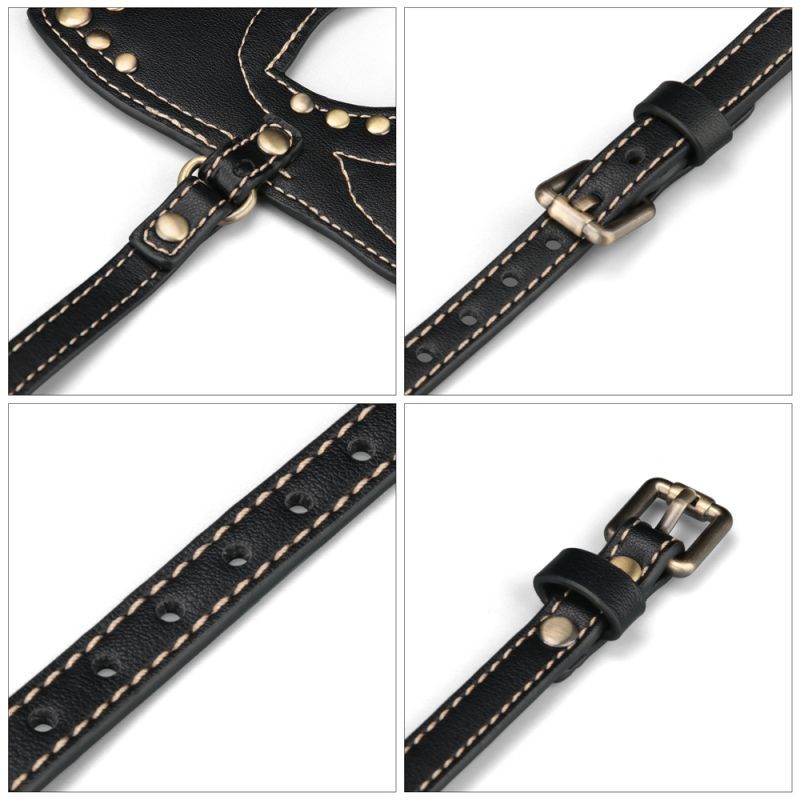 Rebellion Reign Cat Mask (Antique Bronze) – Adjustable PU Mask Masks