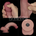 Sliding Skin Pro II – Dual-Layer Silicone 8 Inch Dong with Wireless Remote Vibrator > Vibrators > Realistic Vibrators