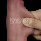Sliding Skin Pro II Dual Layer Silicone Dong 8.5 Inch – Medical-Grade Silicone Dong > Dildos > Realistic Dildos