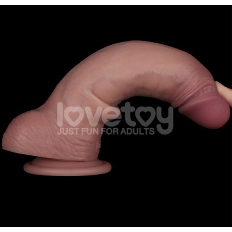 Sliding Skin Pro Dual Layer Silicone Dong 9 Inch – Advanced Medical-Grade Silicone Dong > Dildos > Realistic Dildos